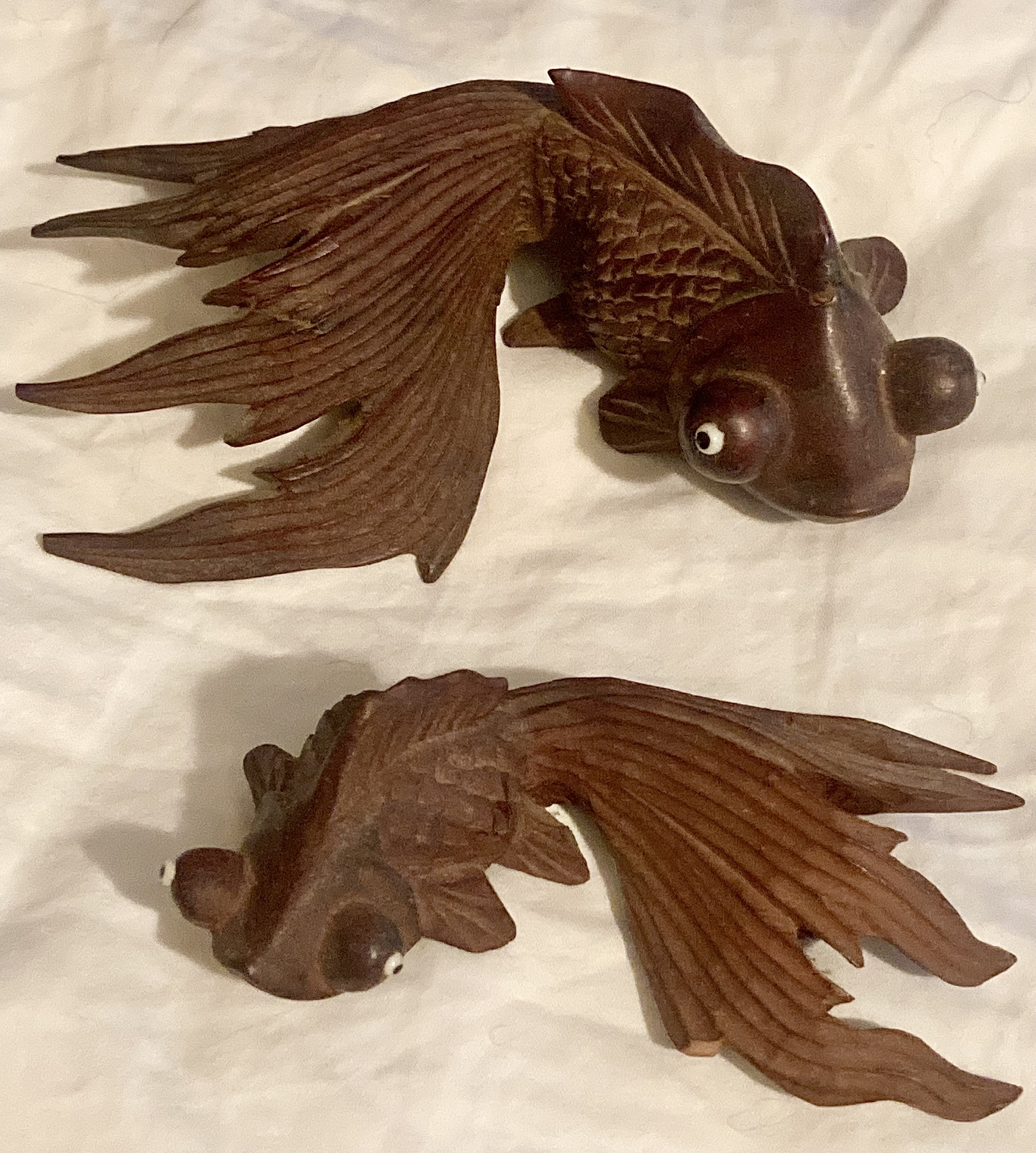 未使用 1930年頃（昭和初期）日本製 金魚と草の水中花 三種類（