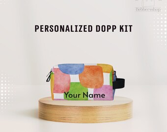 Stylish & Functional Toiletry Personalized Dopp Kit, Mens Dopp Kit, makeup bag, Travel Dopp Kit, Toiletry Bag, Dopp Kit, make up organizer