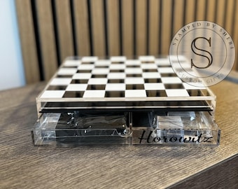 オセロ - リバーシ - 高級アクリルボードゲーム - チェス - 装飾品
