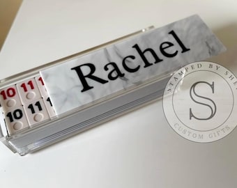 Luxury Lucite Rummikub Set | Family Game with Locker