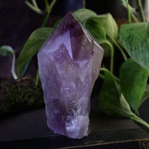 Beautiful Large Amethyst Point - Healing Crystals Crystal Gemstone Minerals Esoteric Natural Smoky Quartz