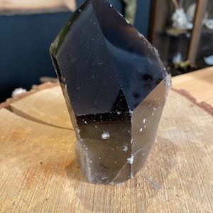 Beautiful large smoky quartz tip in extra quality - healing crystals crystal gemstone minerals esoteric natural smoky quartz