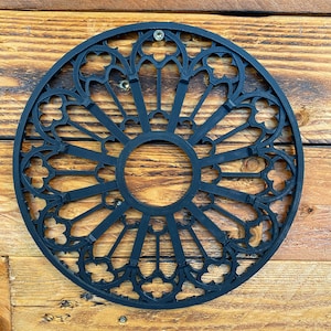 Church window wall or window decoration - 3D print Gothic decoration window decoration Middle Ages Larp Dark Art