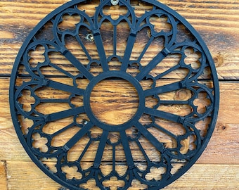 Church window wall or window decoration - 3D printing Gothic decoration window decoration Middle Ages Larp Dark Art