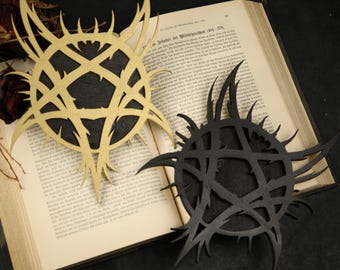 Wooden Pentagram - Wall Decoration, Christmas Gift, Pentagram, Witchcraft, Medieval