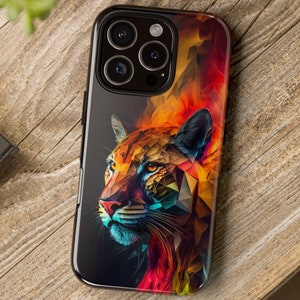 Tiger Phone Case, Wildlife and Jungle, Samsung Galaxy Phone Case, iPhone 16 15 14 13 12 Pro Max Tough Case, Pixel 7 8, S23, S24 Ultra