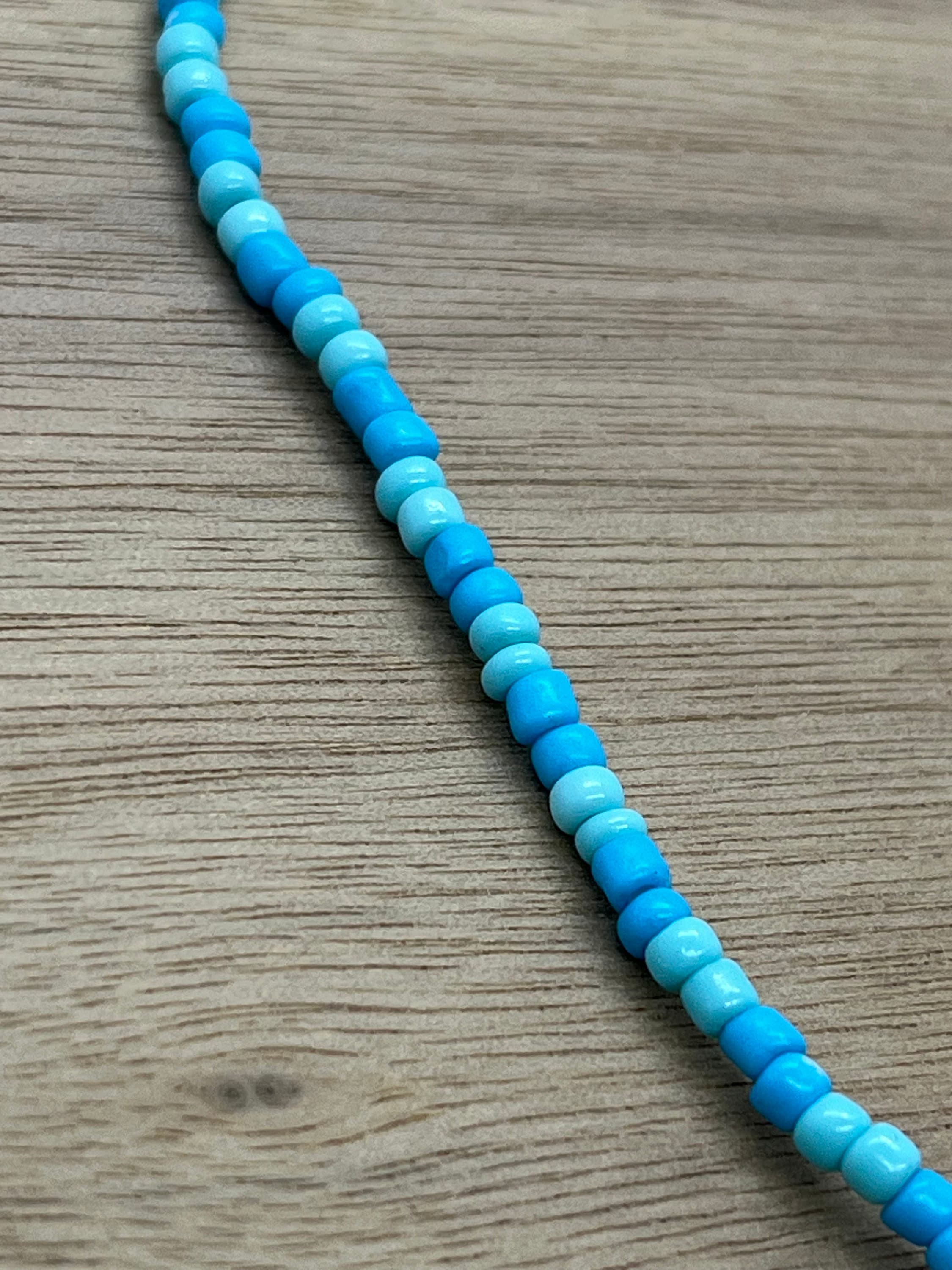 ネックレス・ペンダント Ocean Beads Necklace Ocean Waves | Seed Bead Necklace - Etsy
