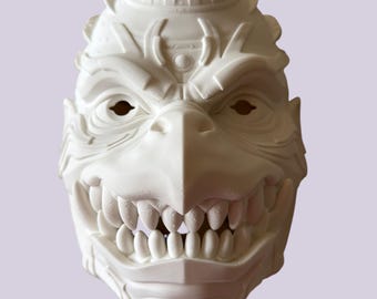 Kappa Maske – Japanische Yokai Cosplay Requisite, Fabelwesen Requisite