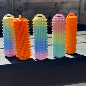 Fidget Roller | Textured Sensory Tool for Deep Pressure | Firm Tactile Stim Toy | Portable Fidget for Teens & Adults