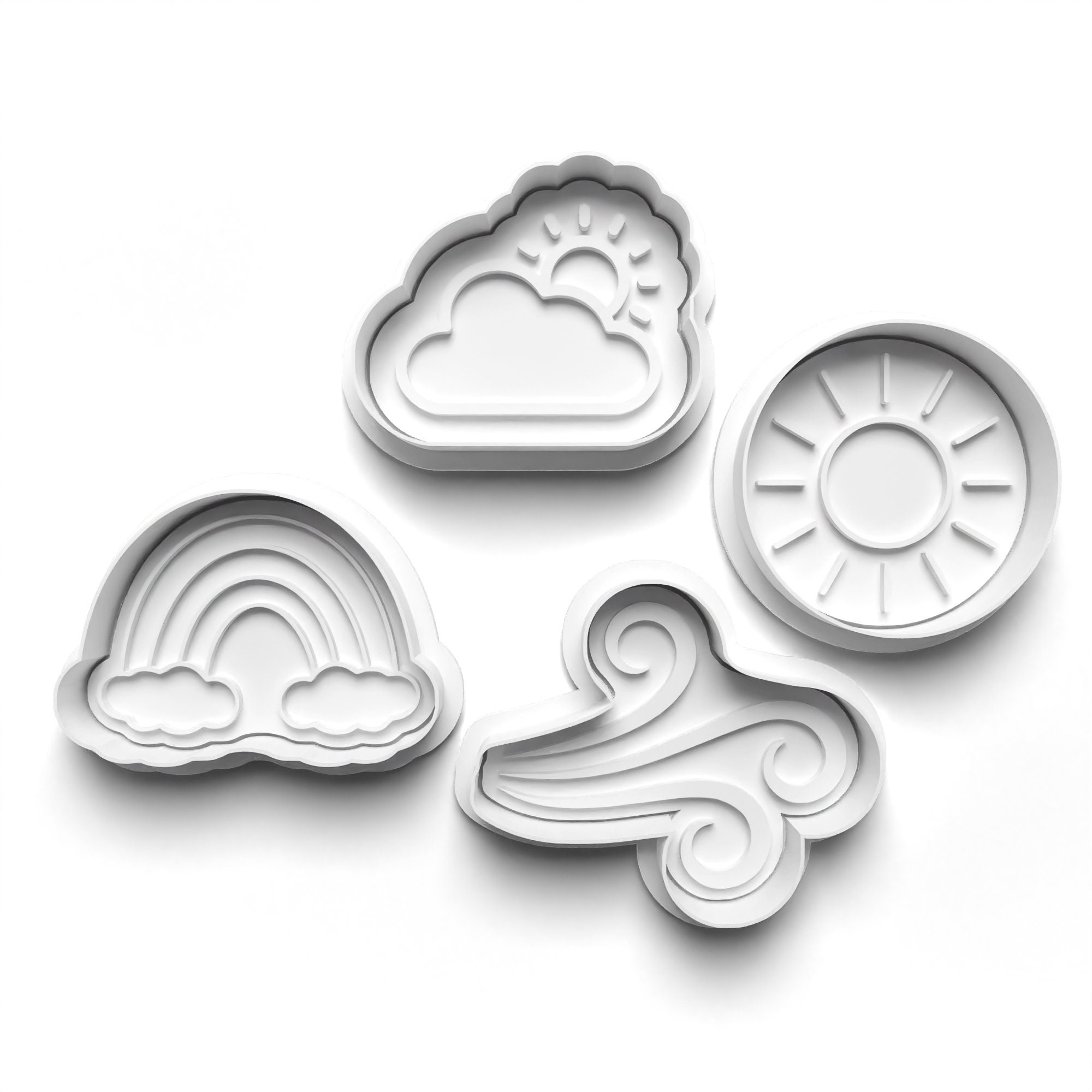 Cloud Cookie Cutter Fondant Cutter Outline 