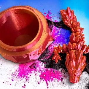 Ontketen de magie van 3D-geprinte babydraak en ei!