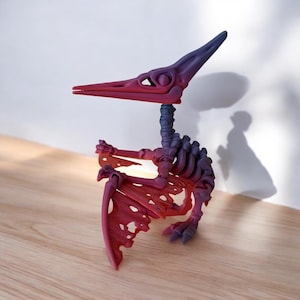 3D Printed Skeleton Pteranodon – Prehistoric Fossil Replica