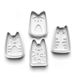 Purr-fect Your Baking with Our Adorable Cat Cookie Cutter Set!