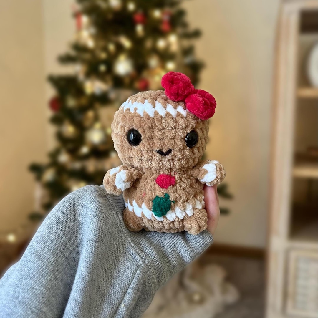 NO SEW Gingerbread Man PDF Pattern - Etsy