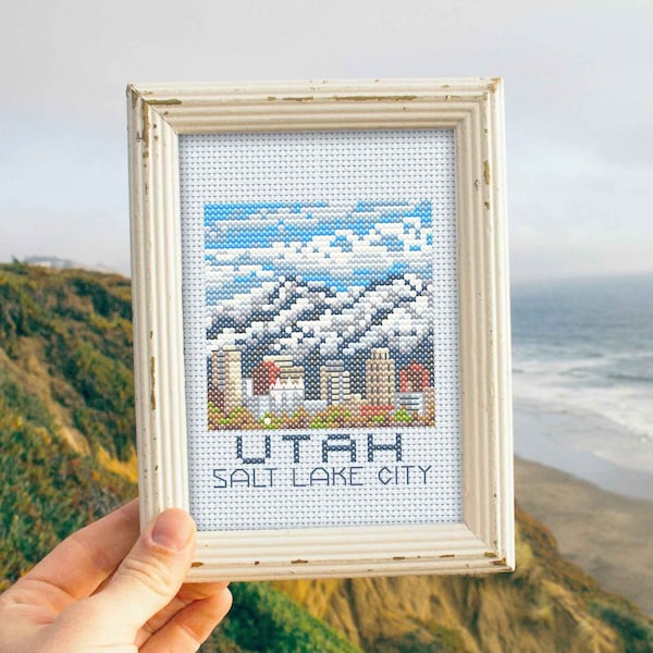 Cross Stitch Utah Etsy