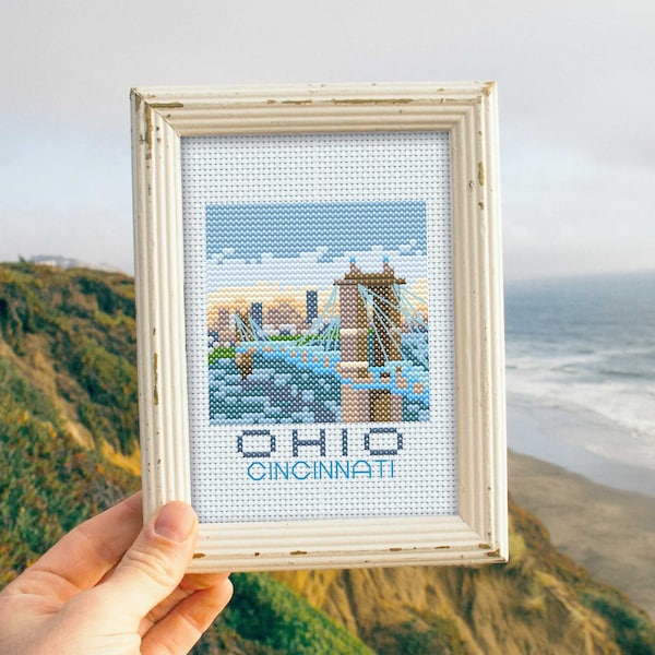 Ohio Cross Stitch Etsy