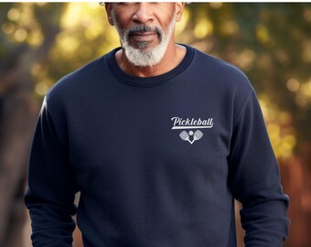 Pickleball Classy Sweatshirt, Pickleball Pocket Graphic , Pickleball Sweater, Pickleball Player Gift, Pickleball Team