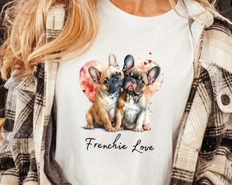 Frenchie Mom Shirt, French Bulldog T shirt,Frenchie Shirt, Dog Mom Shirt, Dog Lover Shirt, Dog Mom Gift, Dog Lover Gift, Valentine.s Gift,