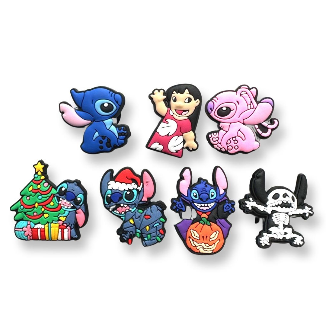 Lilo And Stitch Shoe Charms Stitch And Angel Shoe Charms Shoe Charms