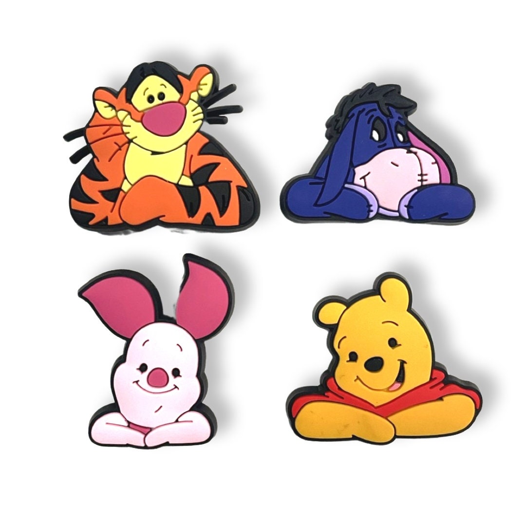 Pooh Croc Charms Decorative Shoe Charms for Crocs Etsy UK