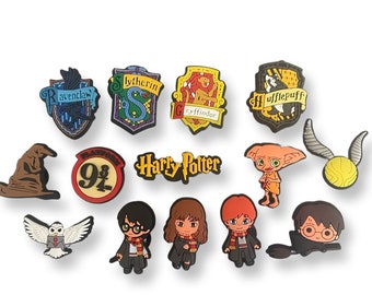 Harry Potter Croc Charms - Decorative Shoe Charms for Crocs - Fashionable Croc Charm - Shoe Charm