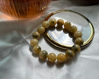 Scenic Yellow Jade Bracelet (PJA00134)