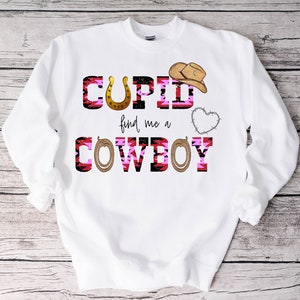 Valentines Cowboy Digital Download PNG