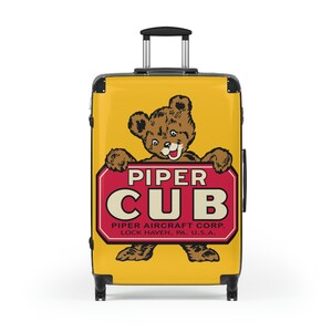 Piper Cub Suitcases