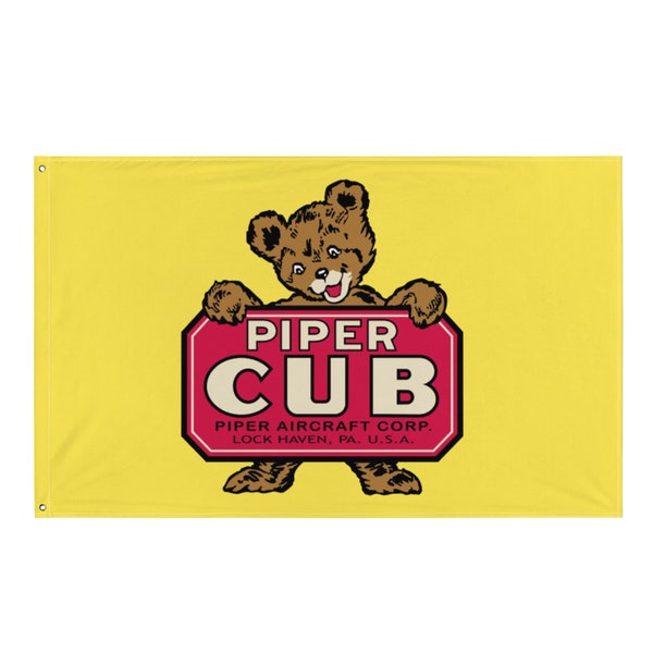 Piper Cub Flag