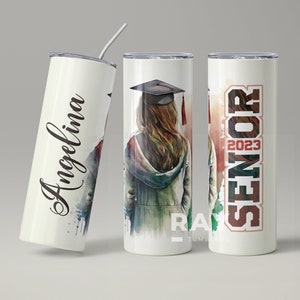 Personalized 2023 Senior, Class of 2023, Graduation Tumbler with Name, Graduation Gift for Graduate, College Grad Tumbler, Gift for Her