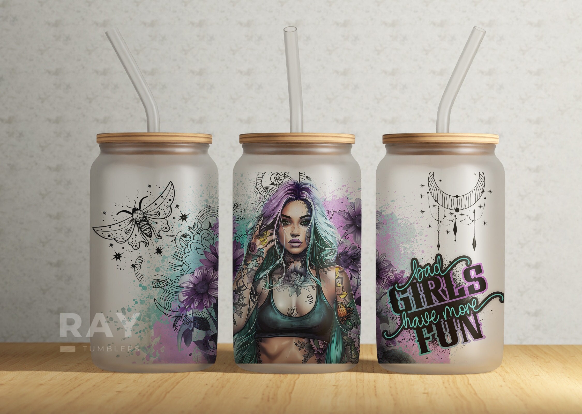 Bad Girls Have More Fun Tumbler - Etsy