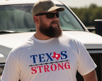 Texas Strong -Show Your Support for Texas (Short Sleeve T-Shirt)