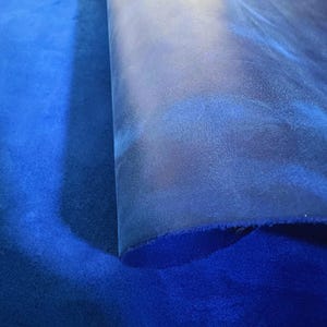 Vintage rustic full grain oil tanned leather sheets scrap. Genuine full grain distressed leather pieces for crafts, Hobbyist Effect Leather.