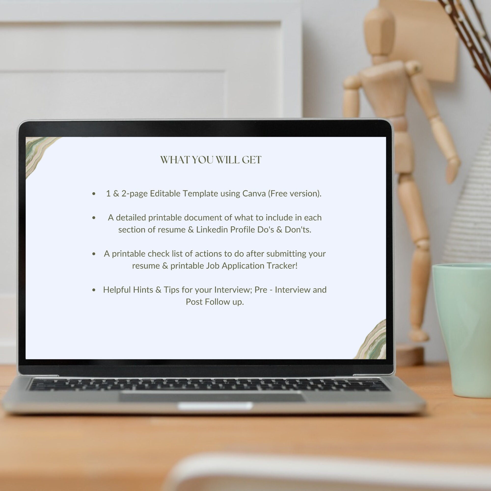 Editable one pager professional resume template ats friendly resume