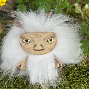 Bambola OOAK fantasy fatta a mano, giocattolo d&#39;arte in peluche