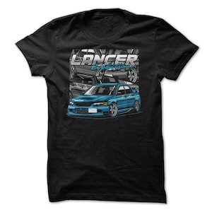 Mitsubishi Lancer Evolution Evo IX Graphic Tee T-shirt
