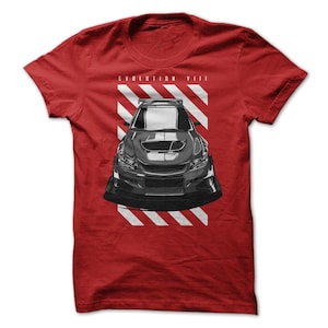 Mitsubishi Lancer Evolution Evo VIII Graphic Tee T-shirt