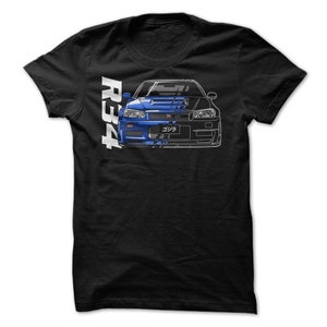 Nissan Skyline R34 Graphic Tee T-shirt