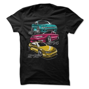 Nissan Silvia S15 S14 S13 Graphic Tee T-shirt