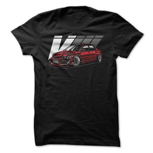 Mitsubishi Lancer Evolution Evo VIII Graphic Tee T-shirt