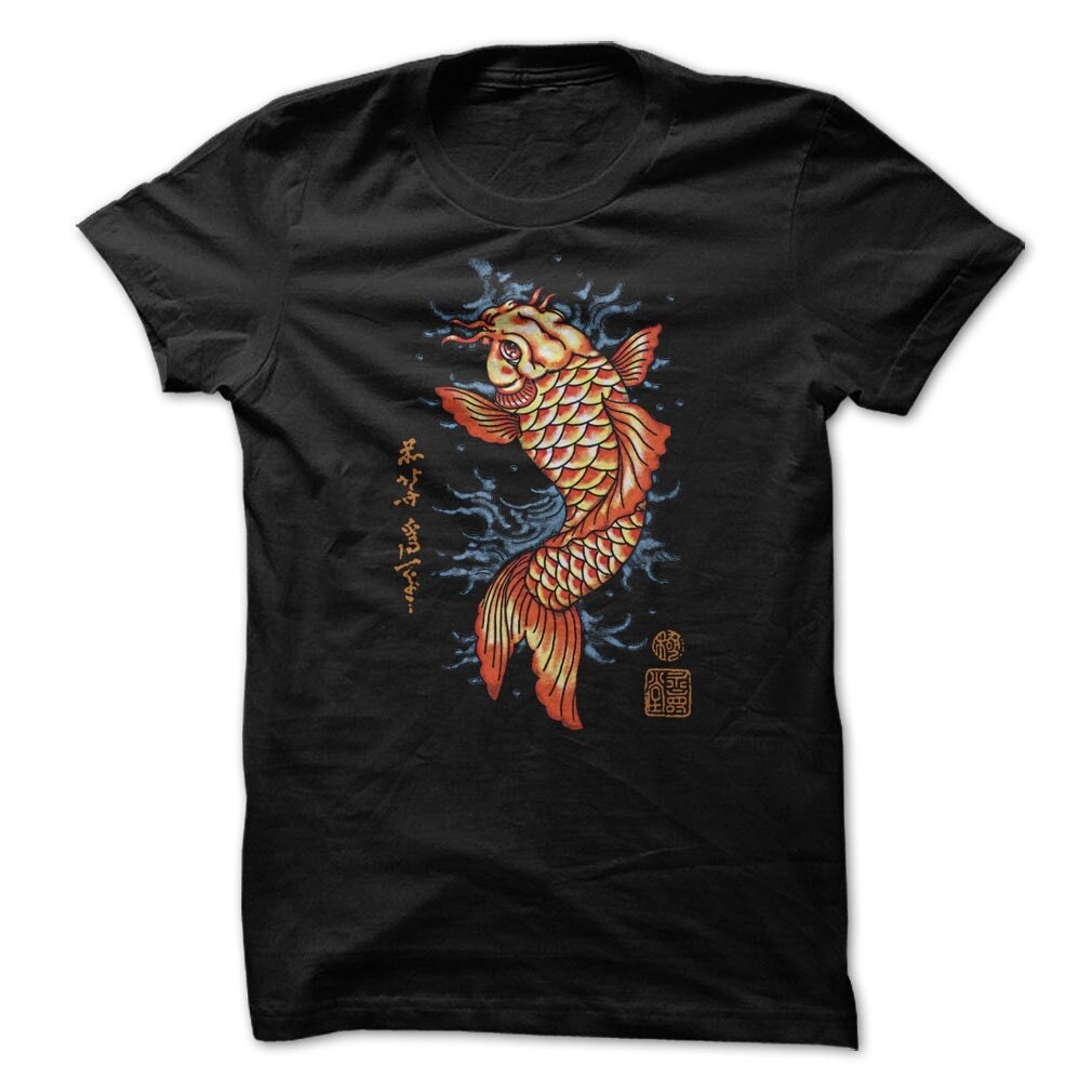 Koi Fish Graphic Tee T-shirt -  Canada