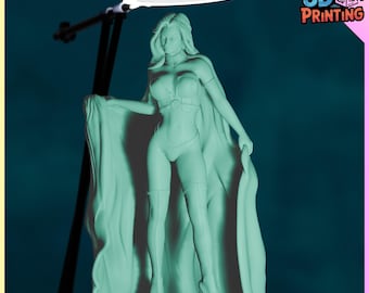 Emma Frost 3D Printable STL File -Instant Download - Fast and Easy Google Drive" STL FILE