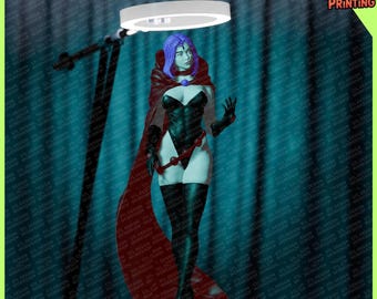 Raven STL Figure – High-Quality 3D Printable Comic Character Model for Resin & FDM