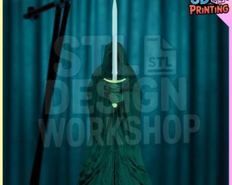 LOTR Nazgul High quality STL File, 3D Digital Printing STL File for 3D Printers, Movie Characters, Games, Figures, Diorama 3D