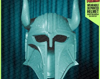 Casco de Armero STL: Archivos de cosplay para impresión 3D portátil para impresoras de resina y FDM