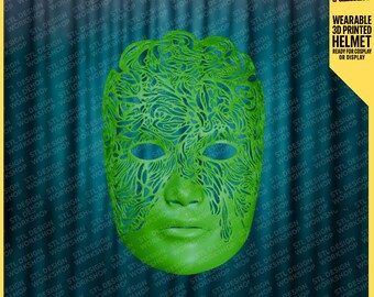 Máscara de mascarada elegante STL: accesorio decorativo para disfraz imprimible en 3D