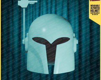 Bo-Katan Helmet STL – 3D Printable Cosplay Helmet for Resin & FDM Printers