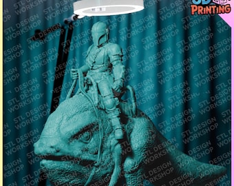 The Mandalorian STL File – 3D Printable Action Figure | Sci-Fi Character Model for Resin & FDM Printing