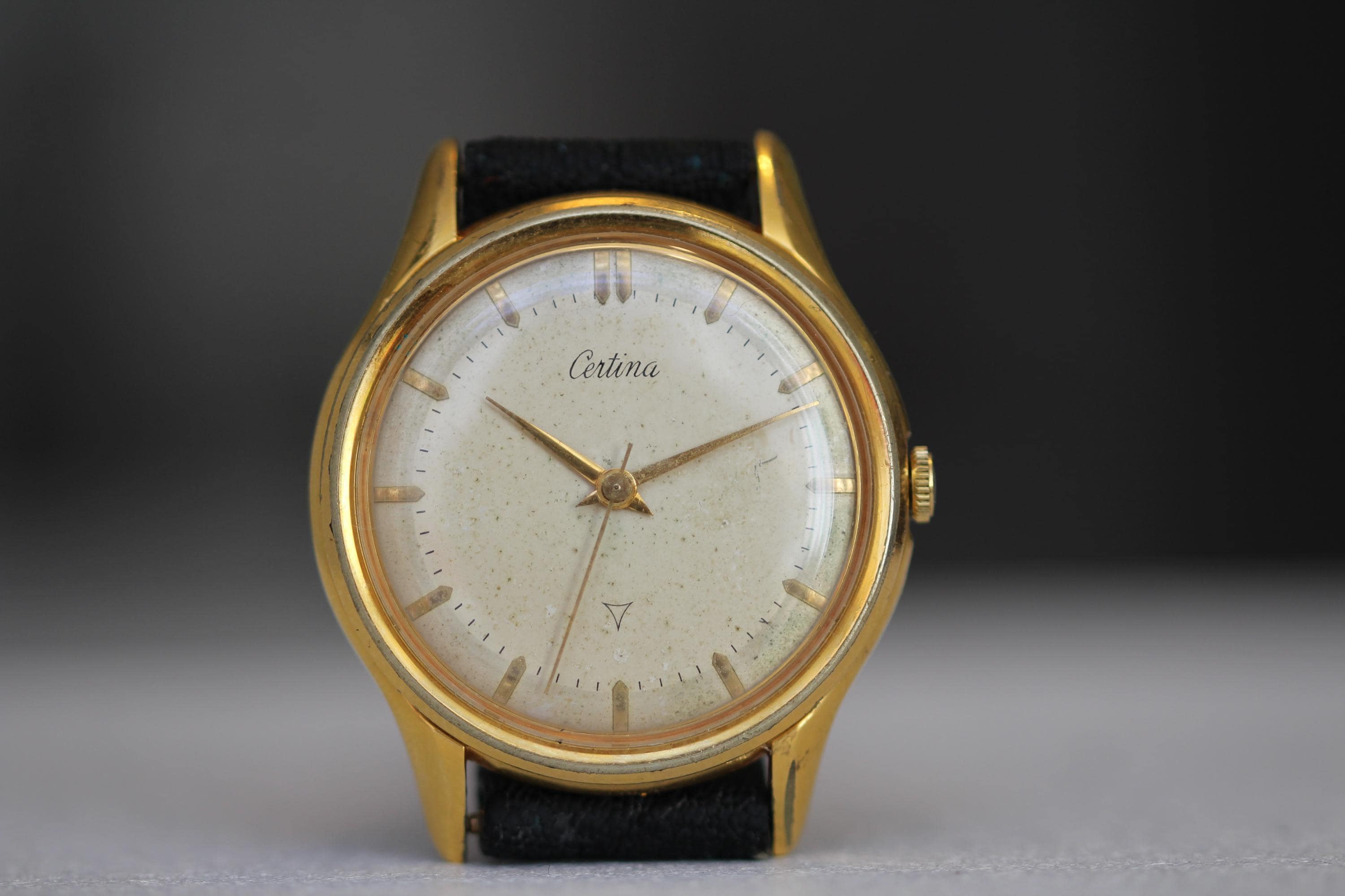 Vintage 1950s Certina Swiss Made Mid-century Gents Mechanical