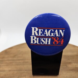 Reagan Bush 1984 Campaign Button*